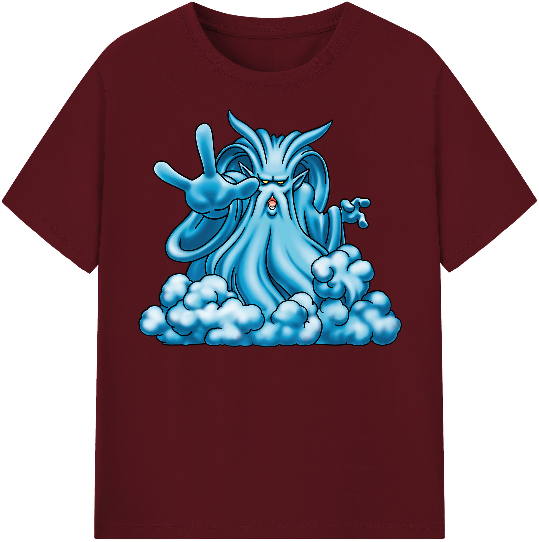 （画像用） ドラゴンクエスト Doragon Kuesuto Dragon Quest 綿100％半袖Tシャツ（フロントプリント）